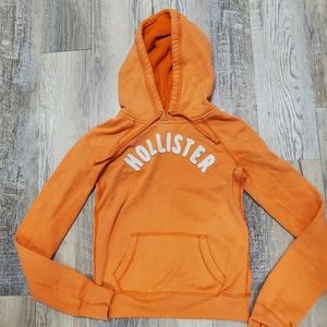 Orange Hollister Hoodie, Size Small.